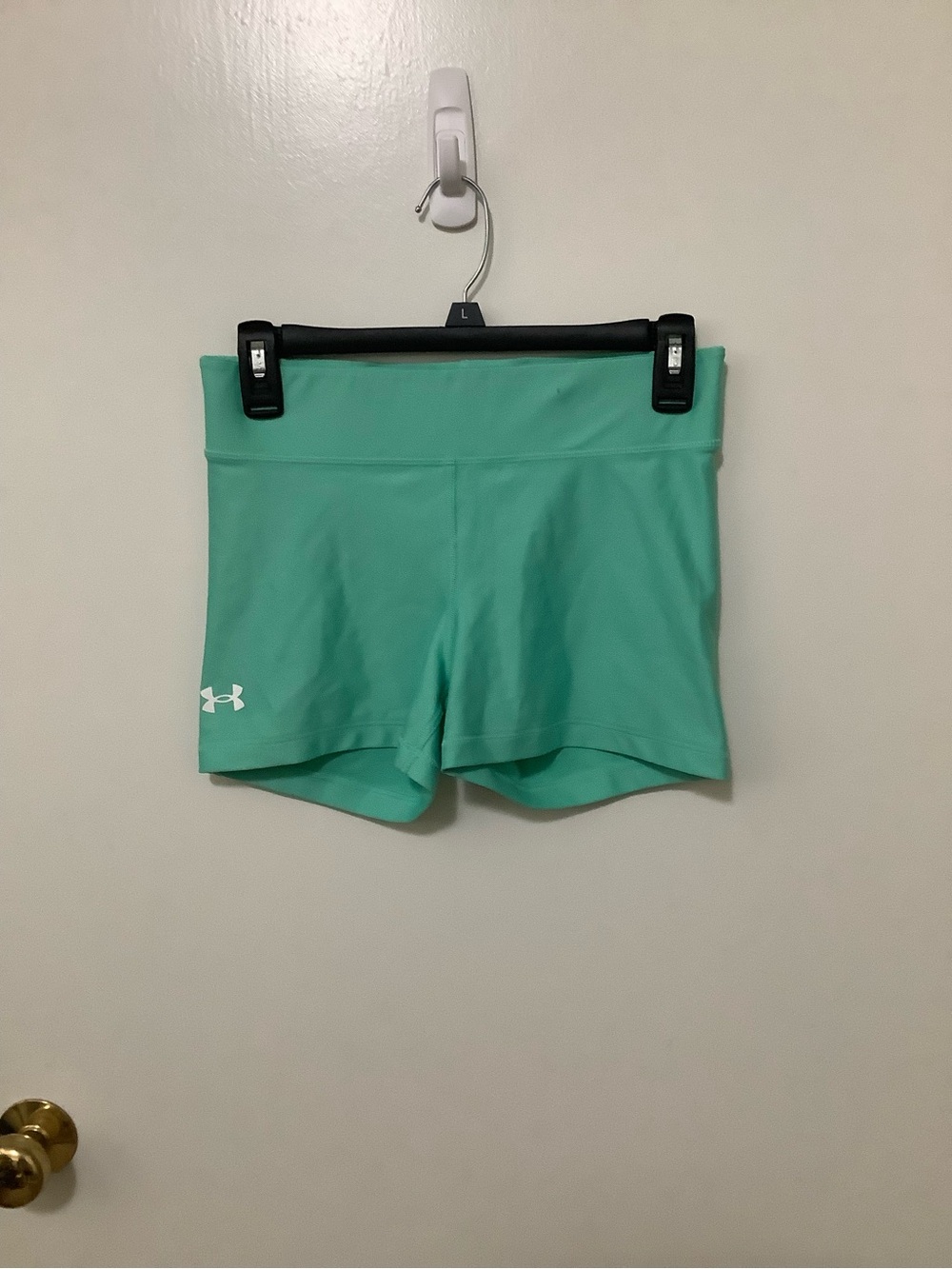 Under Armour Women's Mid Rise Shorty Compression Shorts